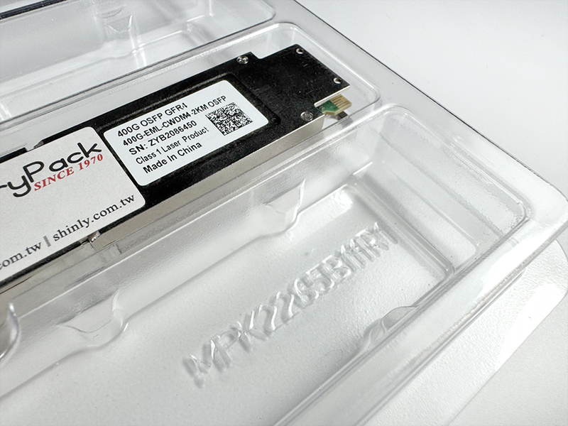 mpk2265b11r1 osfp gfr4 packaging plastic tray